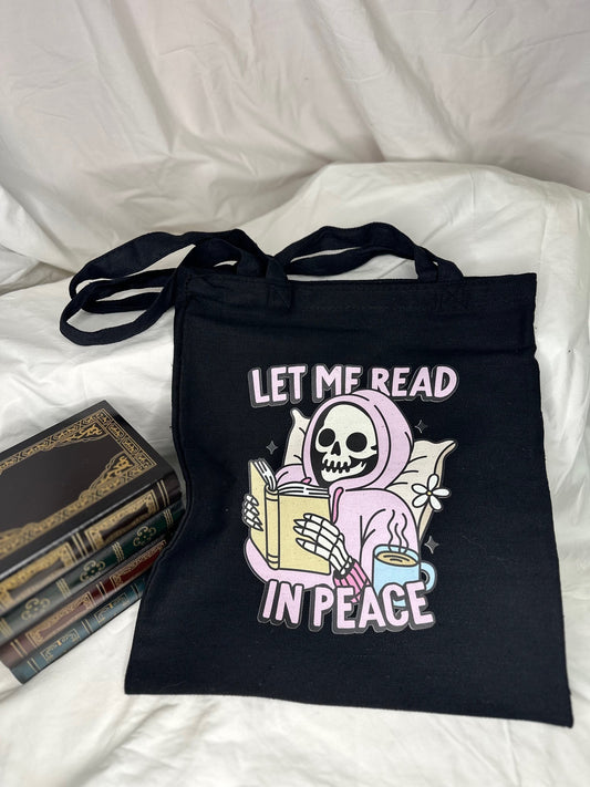 Read In Peace Tote